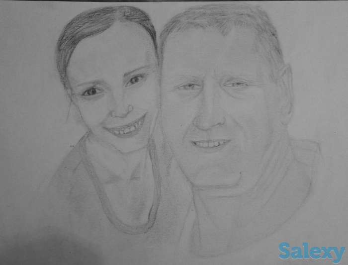 Портреты карандашом на заказ в Астане, фотография 3