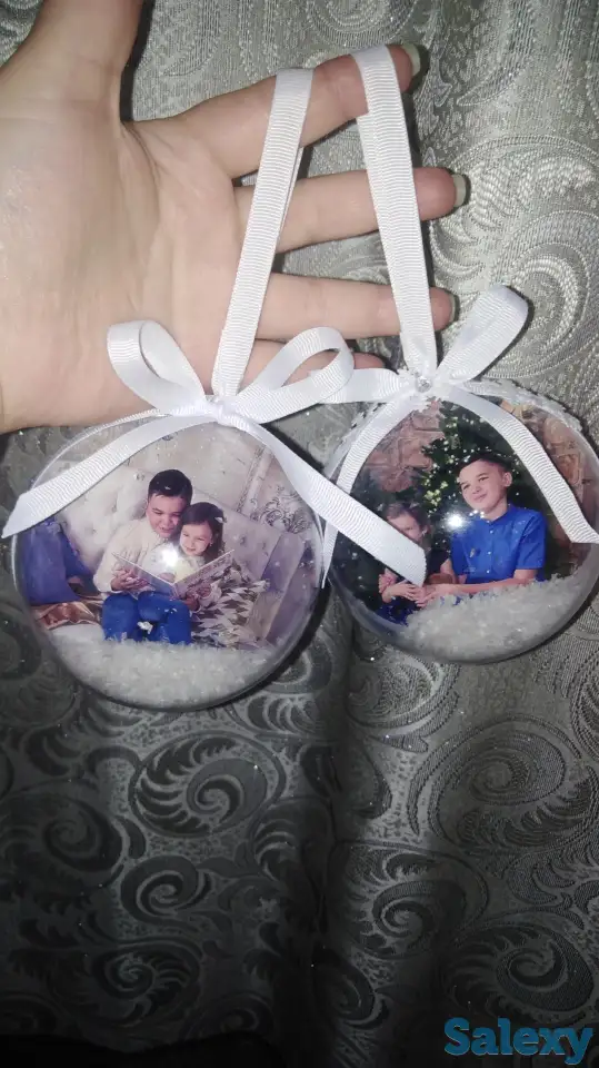 Новогодние Шар с Фото, фотография 2