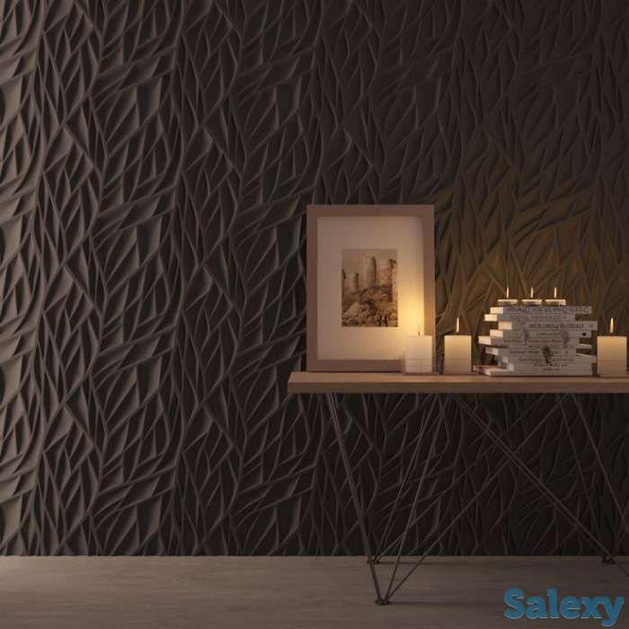 Гипсовые 3Д панели для стен Алматы, фотография 12