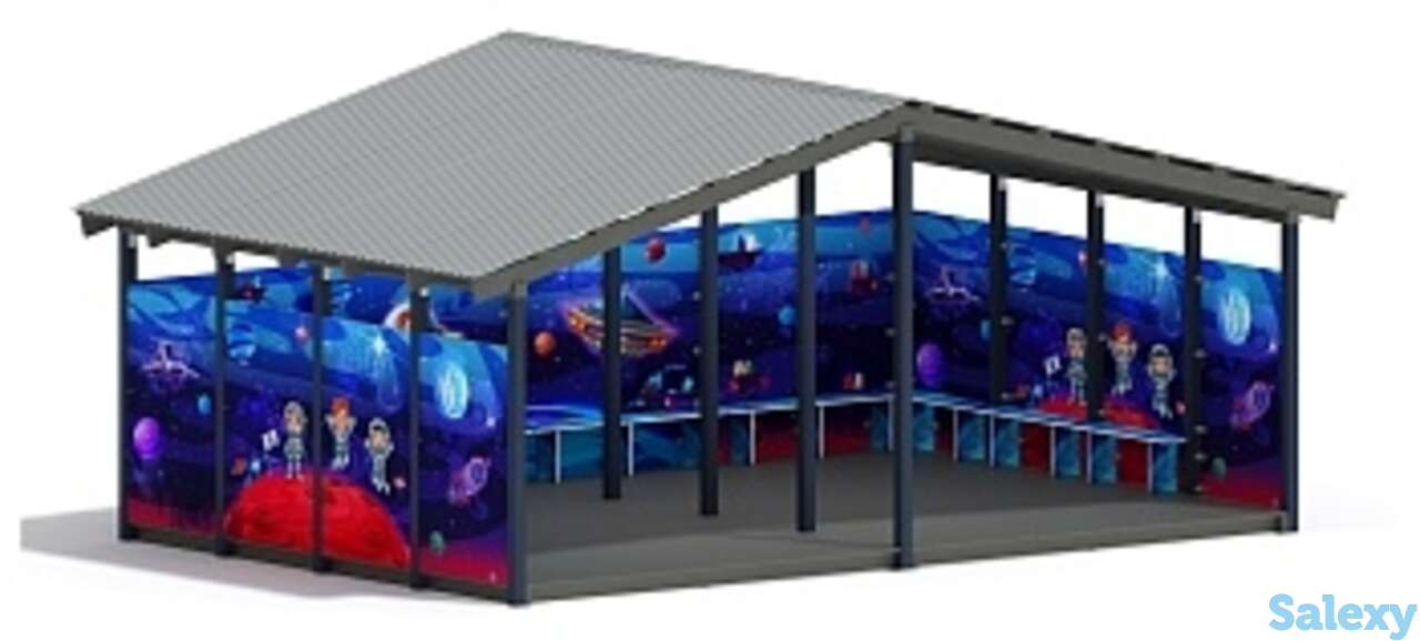 Теневой навес (космопорт. космос) - мф 70.6.4-08, фотография 1