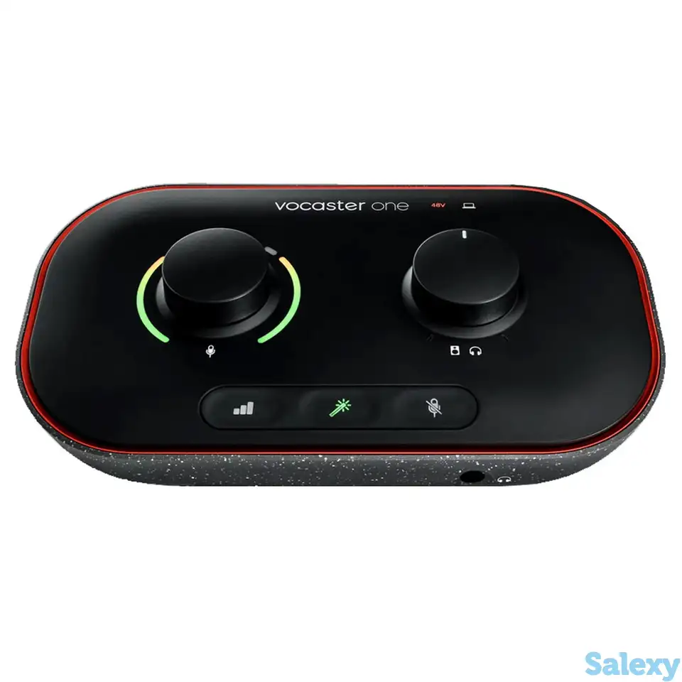 Внешняя студийная звуковая карта focusrite vocaster one, фотография 2