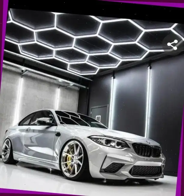 Светодиодные светильники LED модульное освещение для СТО, фотография 4