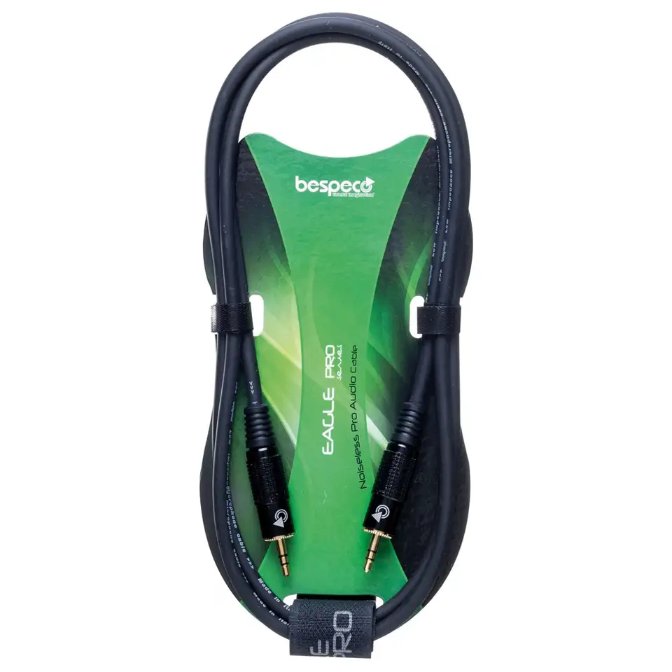 Кабель mini-jack 3 м bespeco eagle pro ea2m300, фотография 1