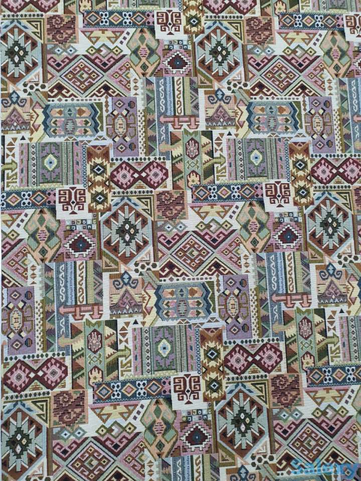 Гобеленовый итальянский коврик метражом, ковровая дорожка 65 см, фотография 3