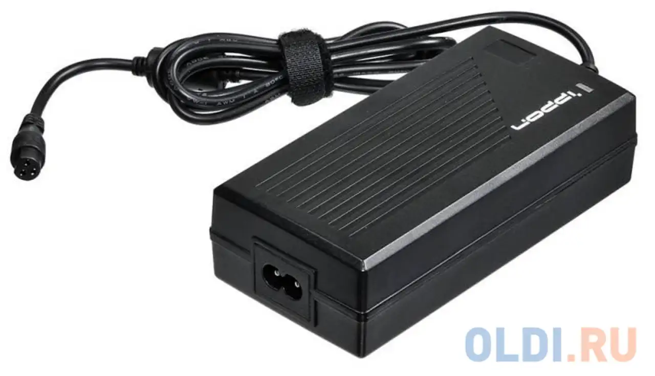 Блок питания для ноутбука ippon e120 120вт 8 переходников, фотография 1