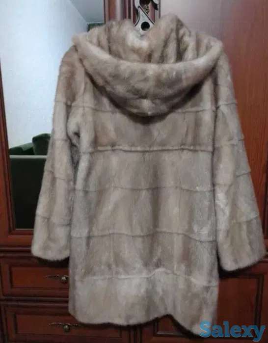 Норковая шуба светлая, фотография 2
