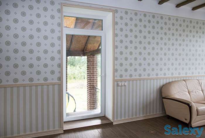 Балконные пластиковые двери Rehau, фотография 2