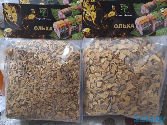 Щепа для копчения ольха (Мелкая 3-6мм) Сады Алтая Россия Премиум, фотография 1