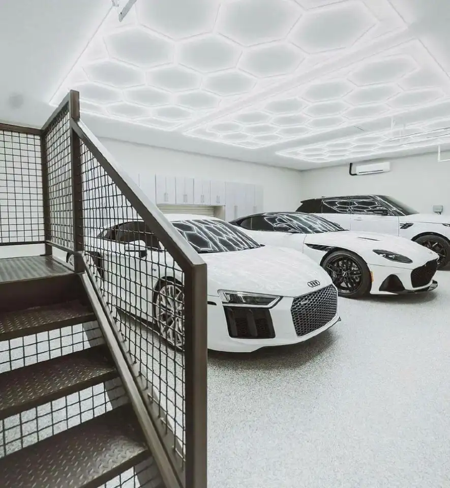 Освещения в виде сот модульное для магазина, фотография 2