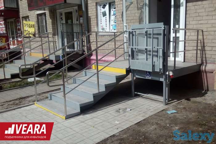 Подъемник для инвалидов Вертикальная подъемная платформа подъем до 2-х метров. ПТУ-001 , предназначенный для обеспечения, фотография 5