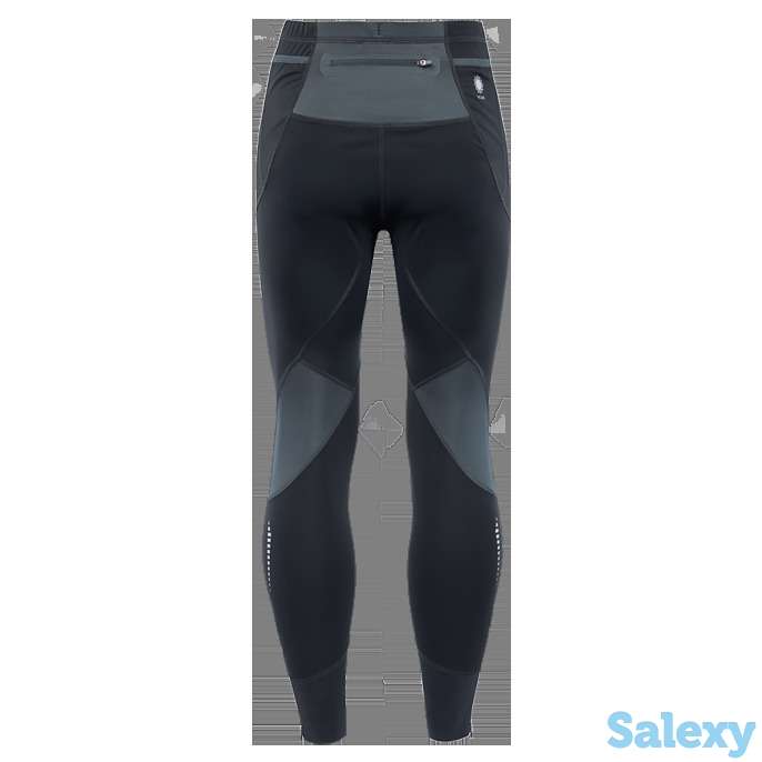 Брюки сивера лив черные мужские тайтсы для бега, фотография 2