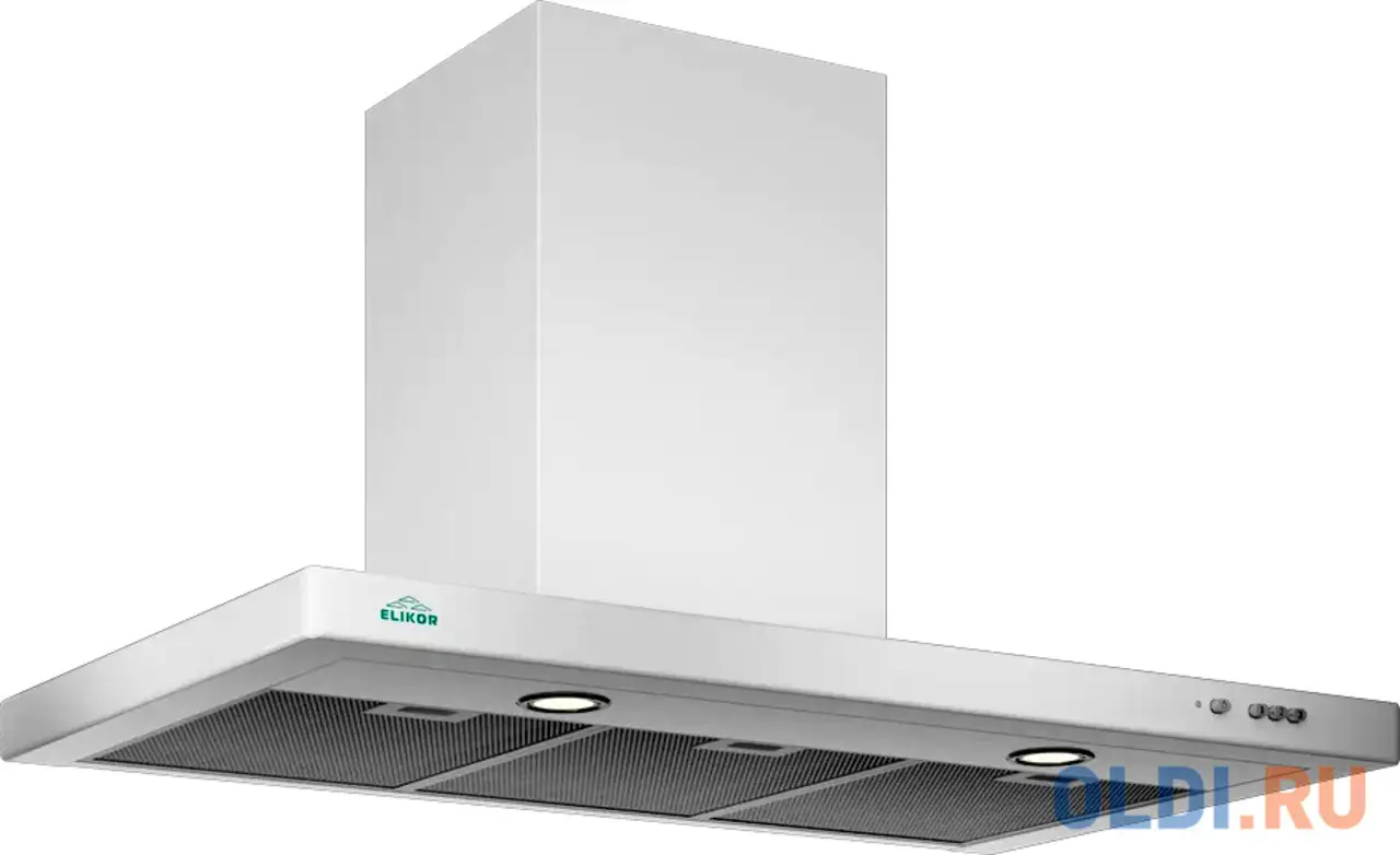 Вытяжка каминная elikor kvadra 90p-650-k3d белый, фотография 1