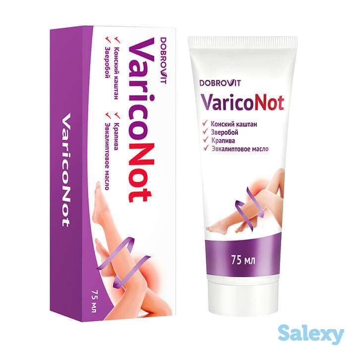 Крем для профилактики варикоза dobrovit variconot, фотография 2