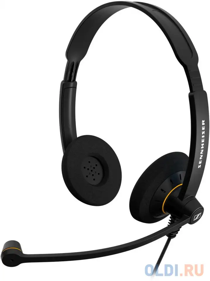 Наушники sennheiser sc 60 usb ml черный, фотография 1