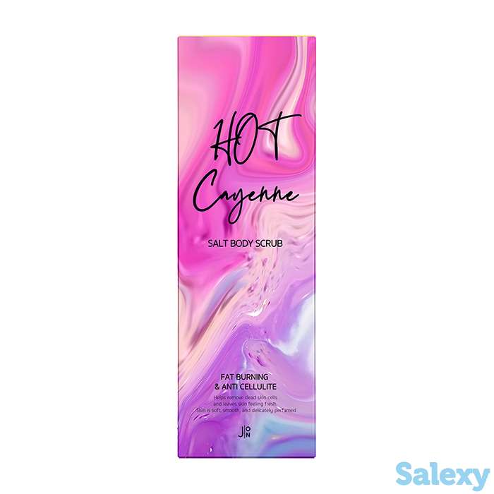Скраб для тела j:on hot cayenne salt body scrub, фотография 2