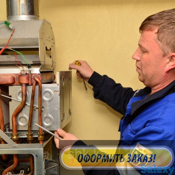 Ремонт и обслуживание, чистка теплообменника газового котла riga в талгаре (алматинской области), фотография 1