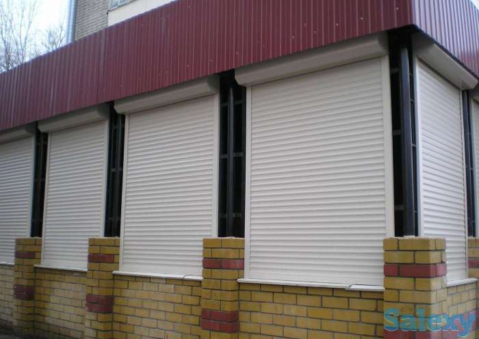 Рольставни 1300 х 1100 с ручным \ механическим управлением, фотография 2