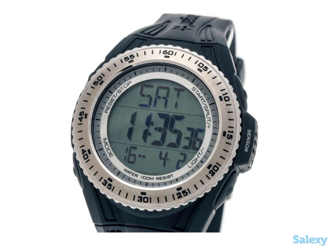 Компьютер подводный наручный sargan сталкер 100мт черные кнопки / оформление, фотография 1