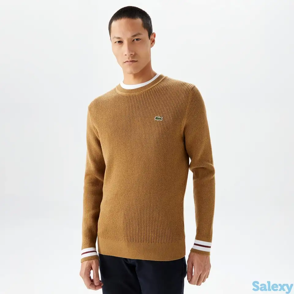 Мужской свитер lacoste regular fit, фотография 1