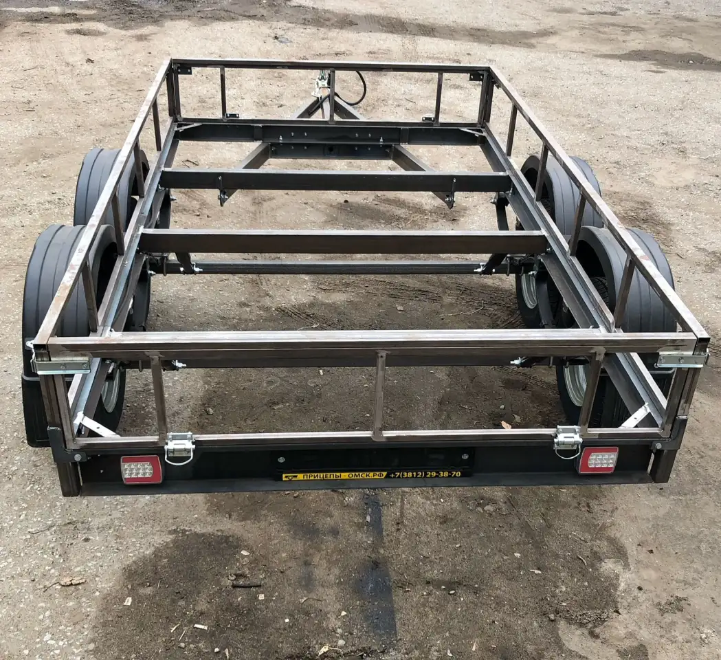 Двухосный прицеп с документами, фотография 3