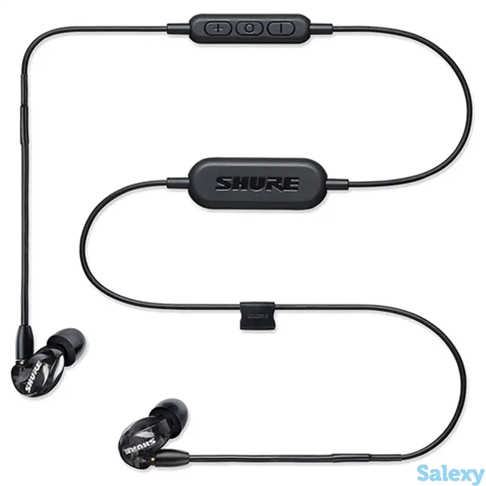Беспроводные наушники shure se215-k wireless black, фотография 1