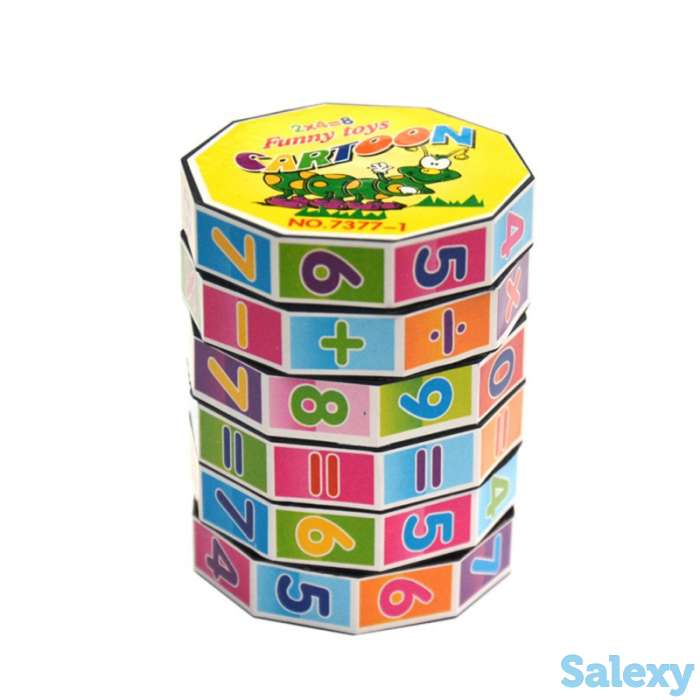 Интеллектуальная, образовательная игрушка - арифметический куб, фотография 4