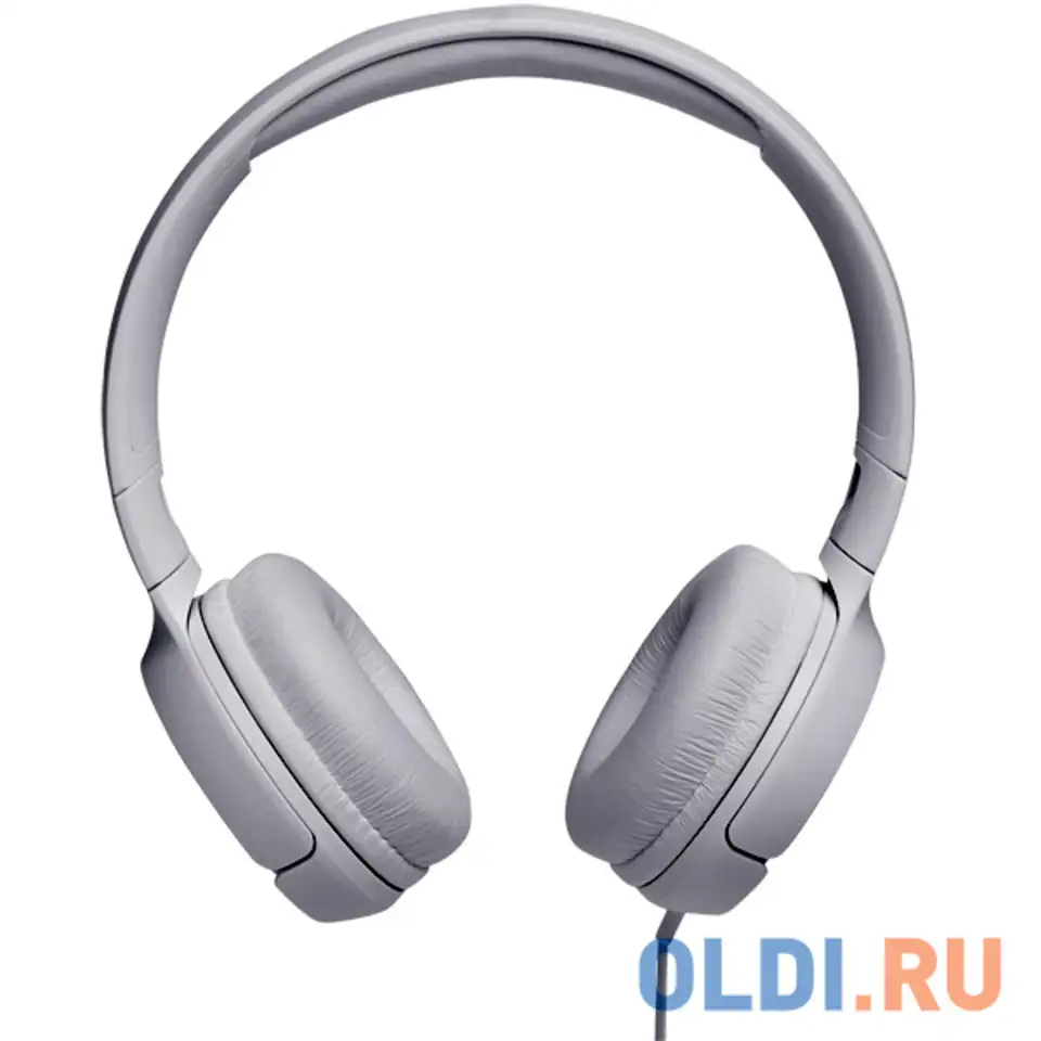 Наушники jbl jblt500wht белый проводные / накладные с микрофоном / белый, фотография 1