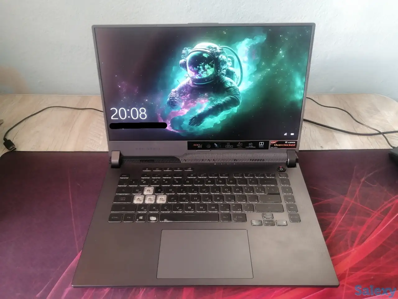 Asus ROG Strix G15 Ryzen 9 5900HX / 16ГБ / 512SSD / RTX3060 6ГБ / 15.6 / Win10 / (G513QM-HF321T), фотография 10