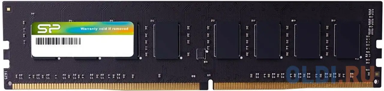 Память ddr 4 dimm 8gb pc25600, 3200mhz, silicon power sp008gblfu320b02, фотография 1