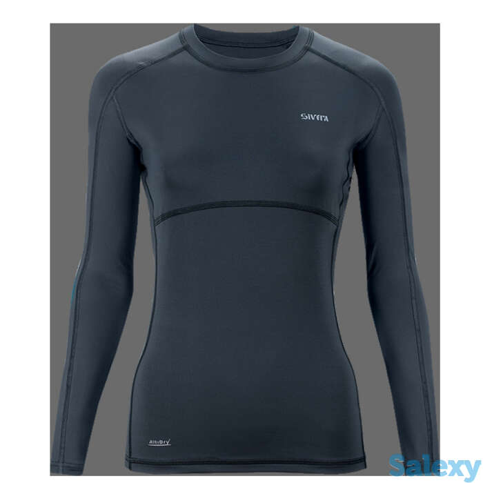 Термобелье майка сивера годобль д(ж) с длинными рукавами женская тень, фотография 1