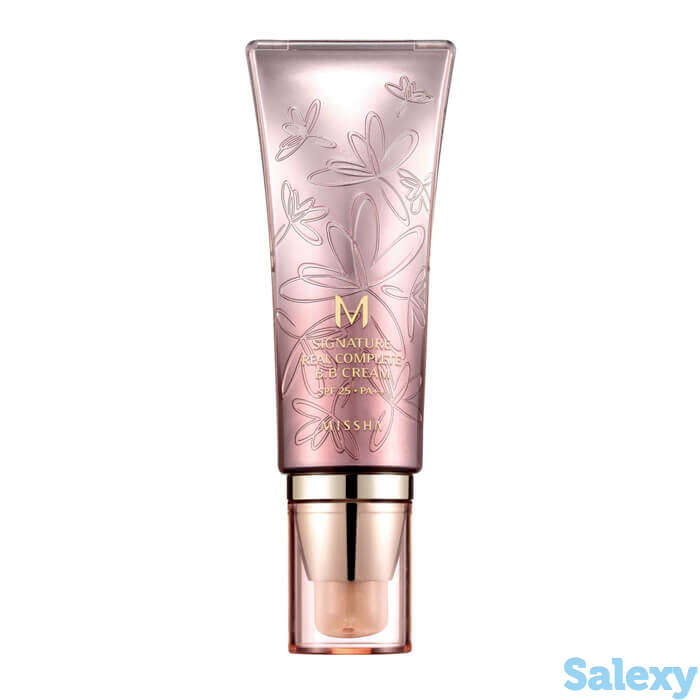 Вв крем missha m signature real complete bb cream (45 мл), цвет #21 light pink beige | светлый розово-бежевый, фотография 1