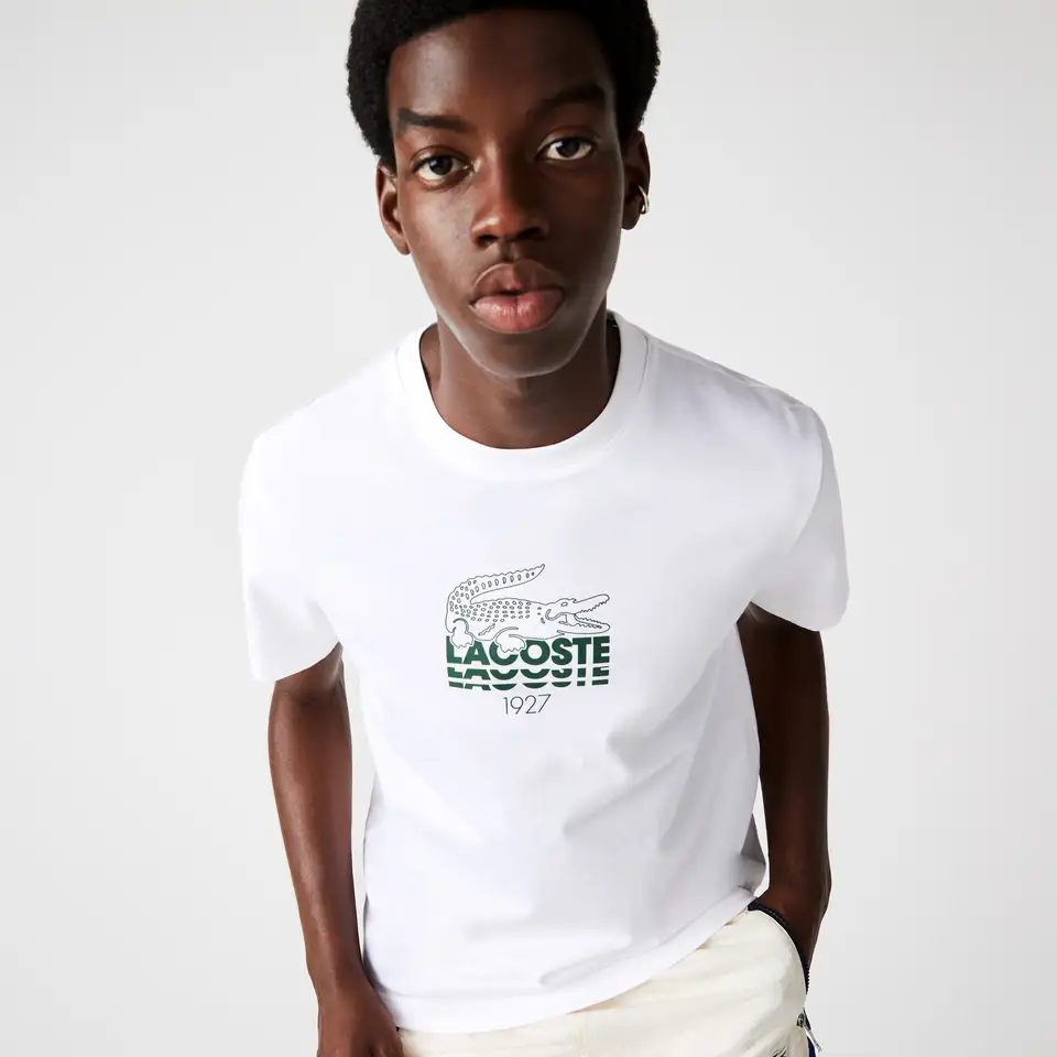 Мужская футболка lacoste с круглым вырезом, фотография 1
