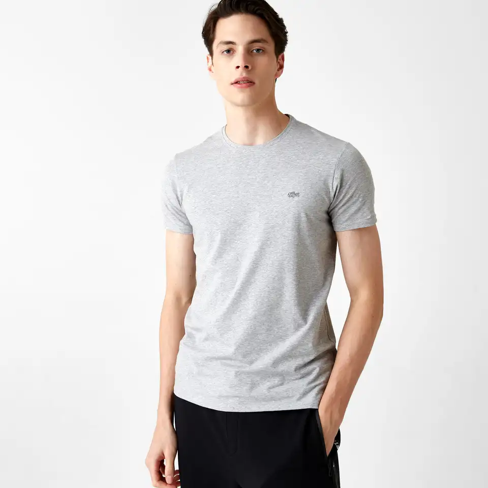 Мужская футболка lacoste slim fit, фотография 1