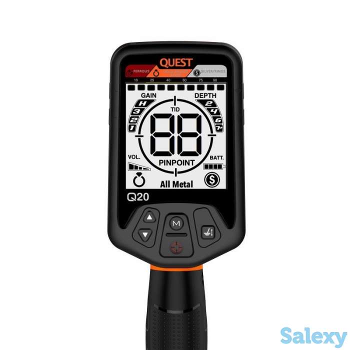 Металлоискатель Deteknix Quest Q20 с катушкой 11х9'', фотография 2