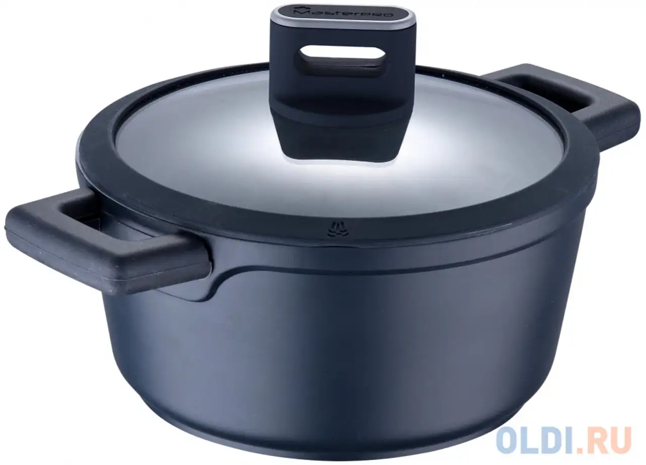 Сотейник bergner bgmp-7978 20 см алюминий, фотография 1