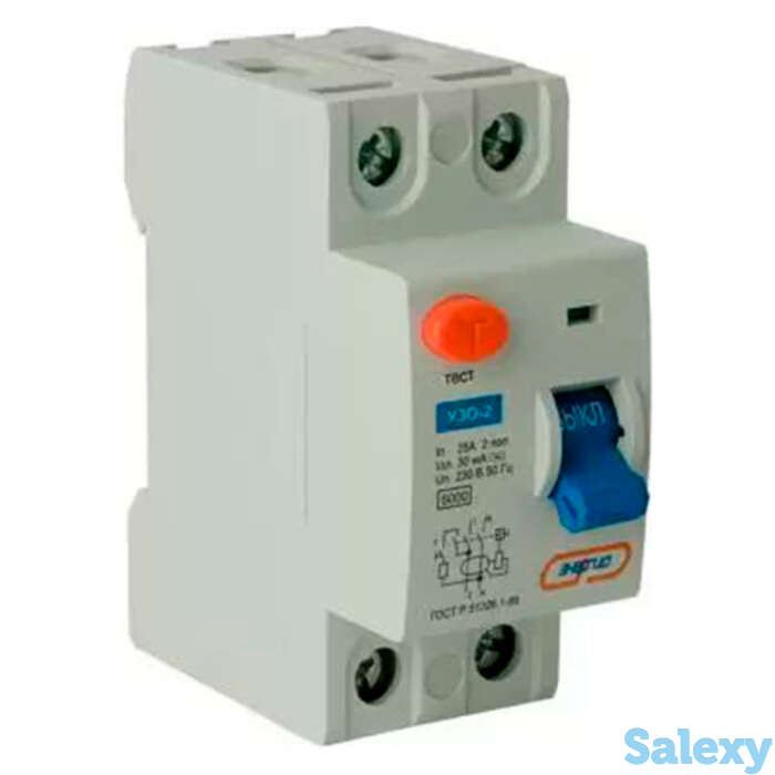 Дифавтомат АВДТ-32 (УЗО2) 25A Энергия, 60 шт, фотография 1