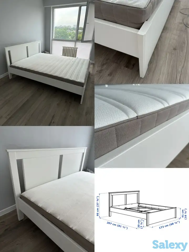 Кровать IKEA в Алматы, фотография 1