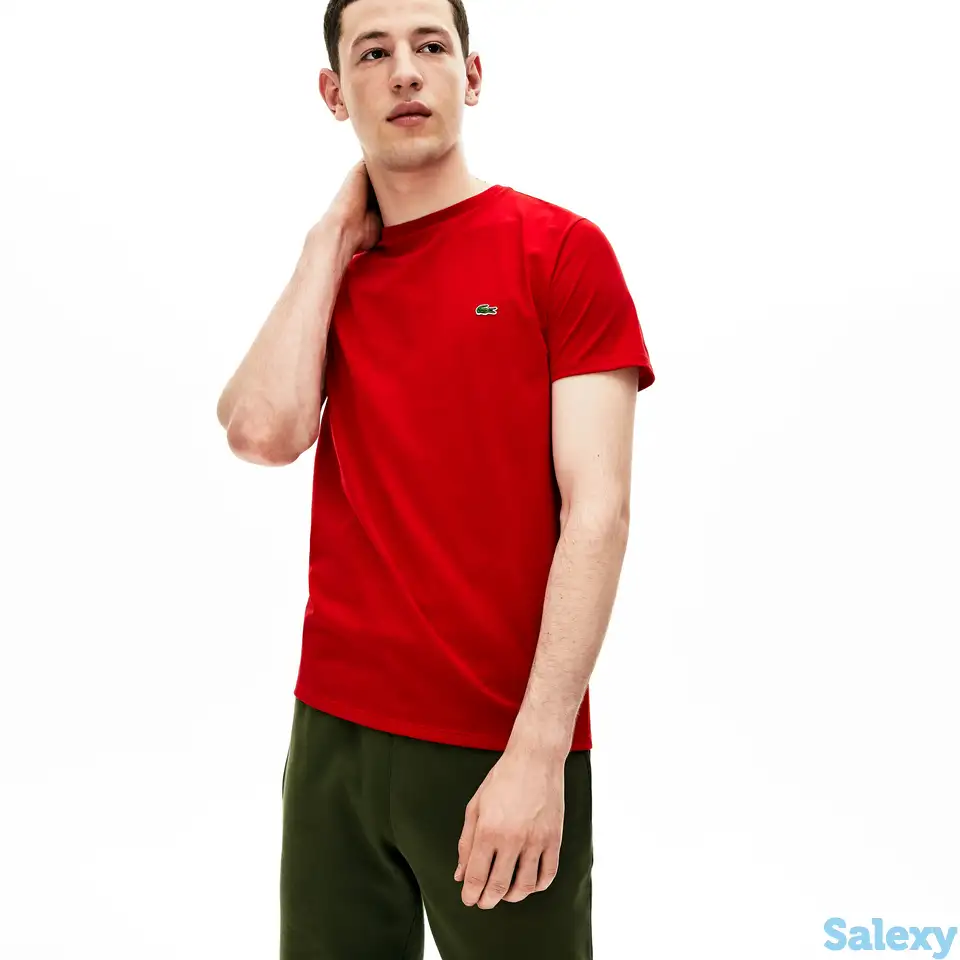 Мужская футболка lacoste regular fit, фотография 1