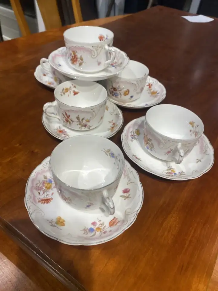 Винтажные фарфоровый сервиз, фотография 5