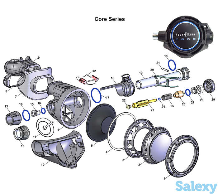 Клапан для подъемного устройства aqua lung, фотография 1