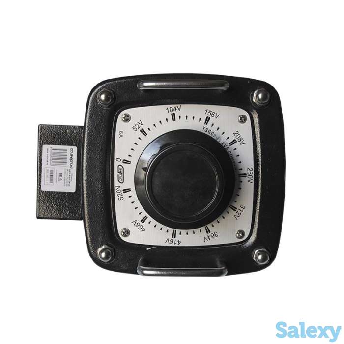 Автотрансформатор (латр) энергия black series tsgc2-6ква 6а (0-520v) трехфазный, фотография 6