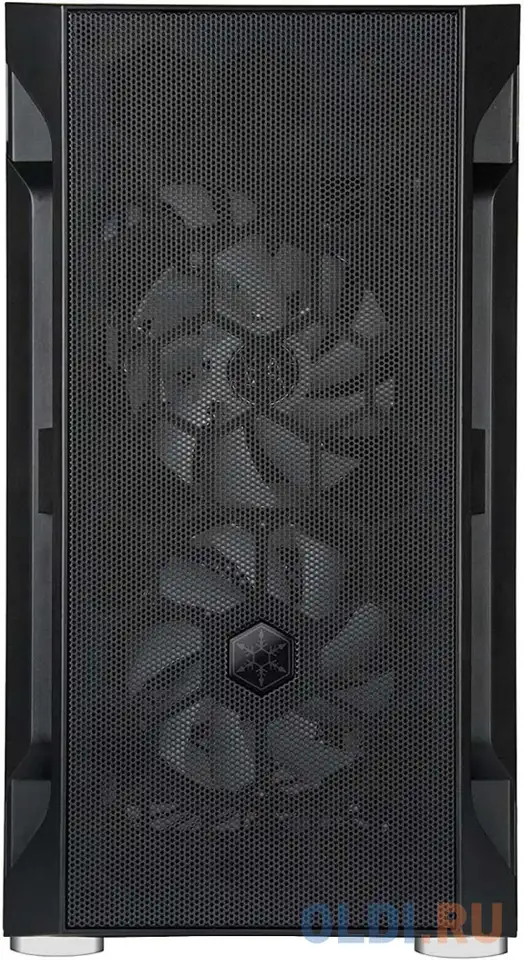 Корпус microatx silverstone sst-fah1mb-pro без бп чёрный, фотография 1