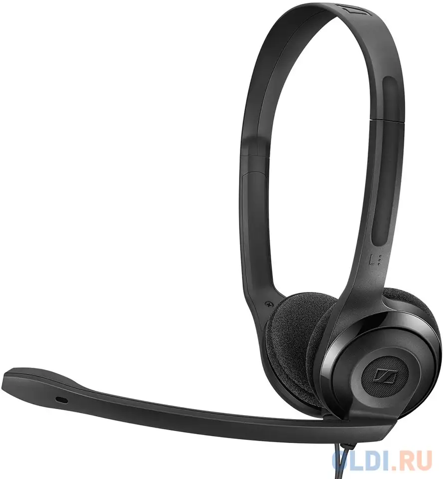 Гарнитура sennheiser pc 5 chat черные (mini jack 3.5 mm, накладые,2м), фотография 1