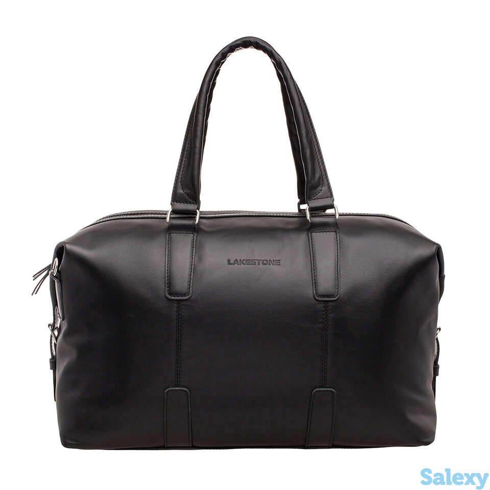 Кожаная дорожная сумка kennard black, фотография 2