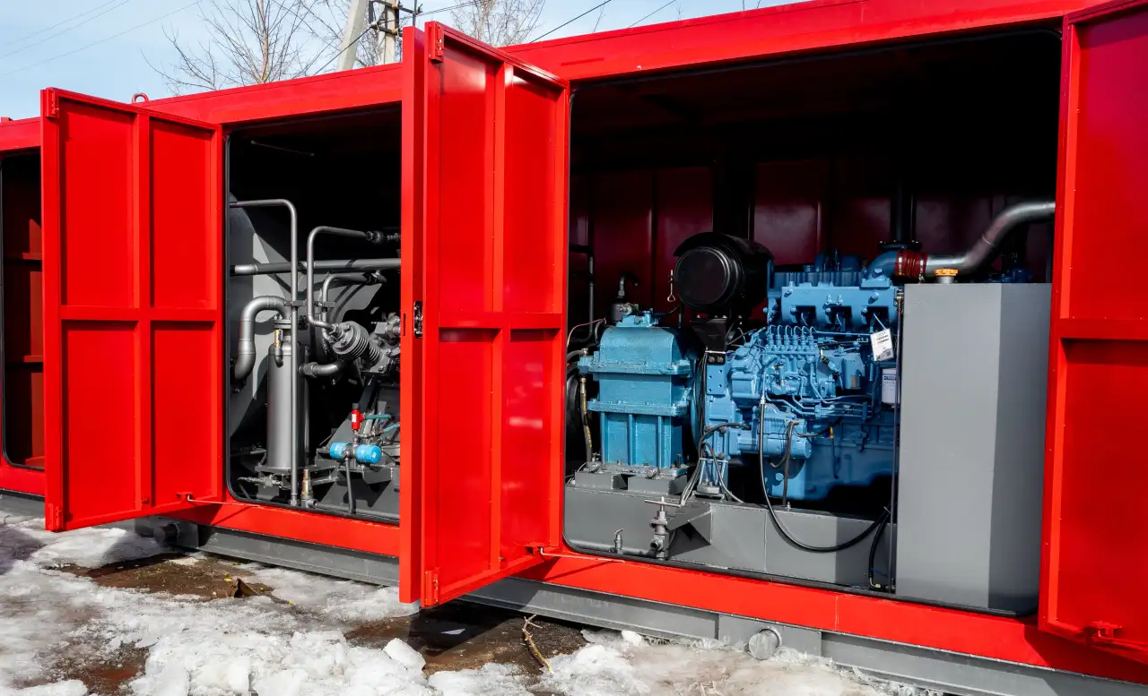 Дожимной дизельный компрессор BAYSAR SF-1.225-150, фотография 2