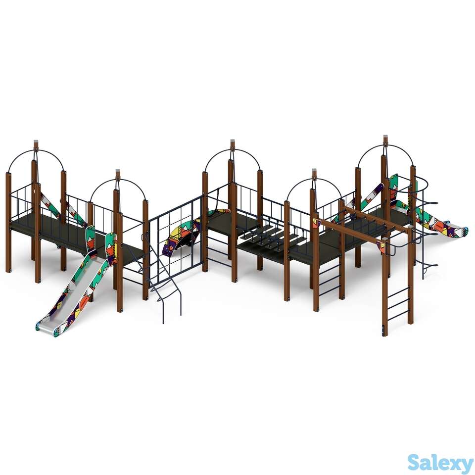 Детский игровой комплекс «навина (геометрия)» дик 2.09.08-02 h=1200, фотография 1