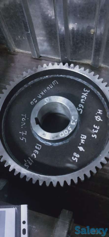 Шестерня Прямозубая вторичного вала  редуктора., фотография 1
