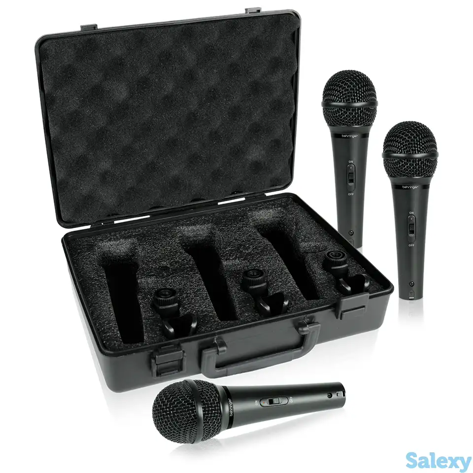 Комплект из 3 микрофонов behringer xm1800s, фотография 1