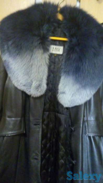 Продам кожаный плащ (осень, фотография 2