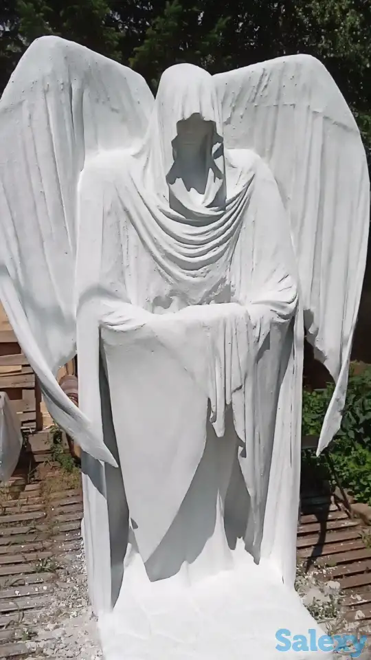 Статуя монах ангел., фотография 2
